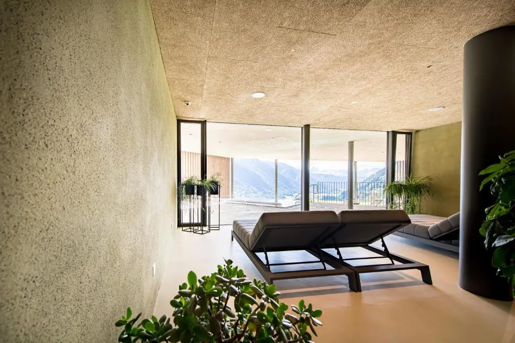 Mountain Residence Montana — лаунж-зона отдыха с видом на горы